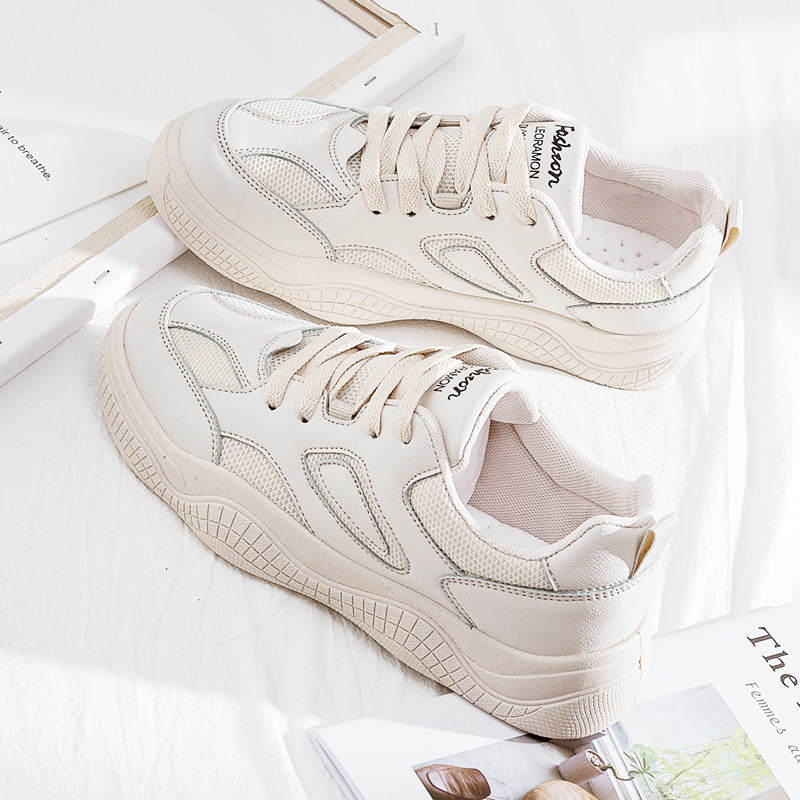 Breathable sneakers 2019 summer new pattern girl student Popular Versatile fashion White shoes A summer leisure time Trendy shoesin the Women's Shoes, Low shoes  category - from Buy2taobao.com to provide professional Taobao agent buy service