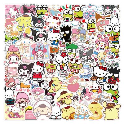 10/50/100/200pcs  Series Kuromi My Melody Cinnamoroll Cartoo