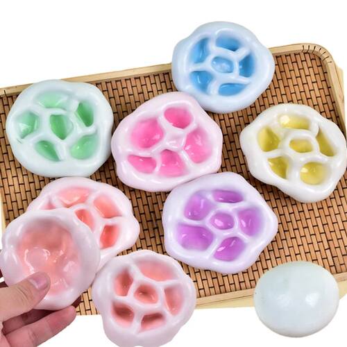 Shapeable Vacuum Squishies Sand Ball Grape Stress Ball Stres