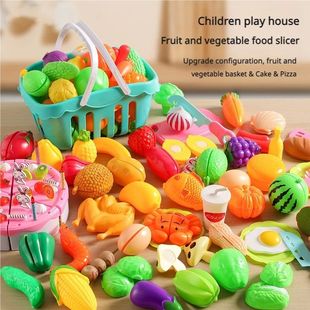 Toys Cutting Vegetables Fruits Pare DIY And Fruit