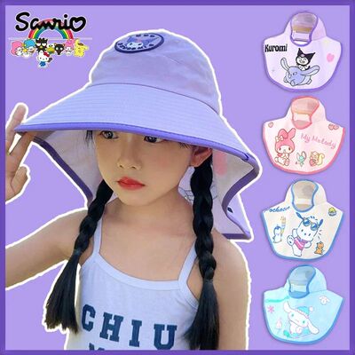 Kuromi Melody Cinnamoroll Pochacco UPF50+ Sun Hat Quick Dry