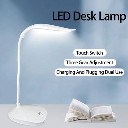 LED Reading Desk Lamp Portable Desk Lamp USB Charging Table