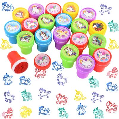 Unicorn Stamps Party Favors Animal Seal Stamps for Kids Clas