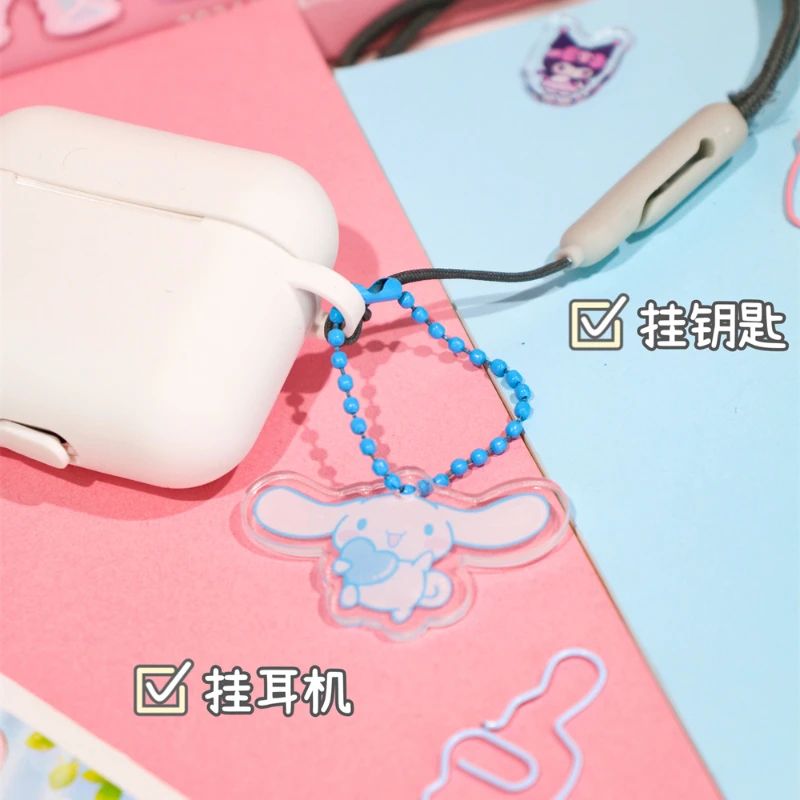 Hello Kitty kuromi kawaii sanrio cinnamon dog cute keychain