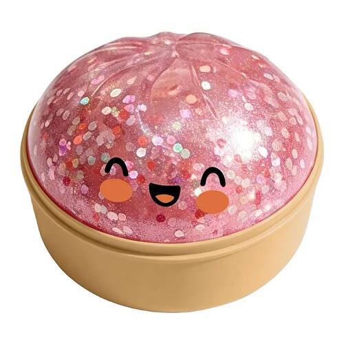 Giant Colorful Dumpling Squishy Stress Ball with Steamer Slo