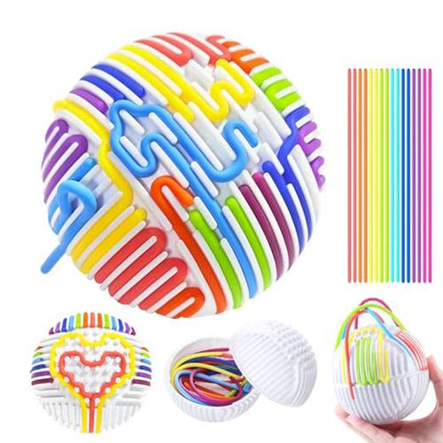 Sensory Activity Ball Fidget Toys with 16 Rods ADHD, Autism,