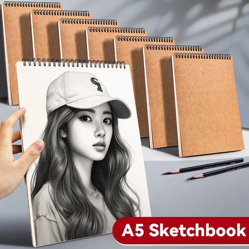 Professional Sketchbook Thick Drawing Paper 32k Artist Graff