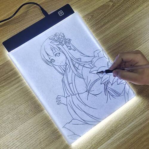 3 Level Dimmable Led Drawing Copy Pad Board for Baby Toy A4