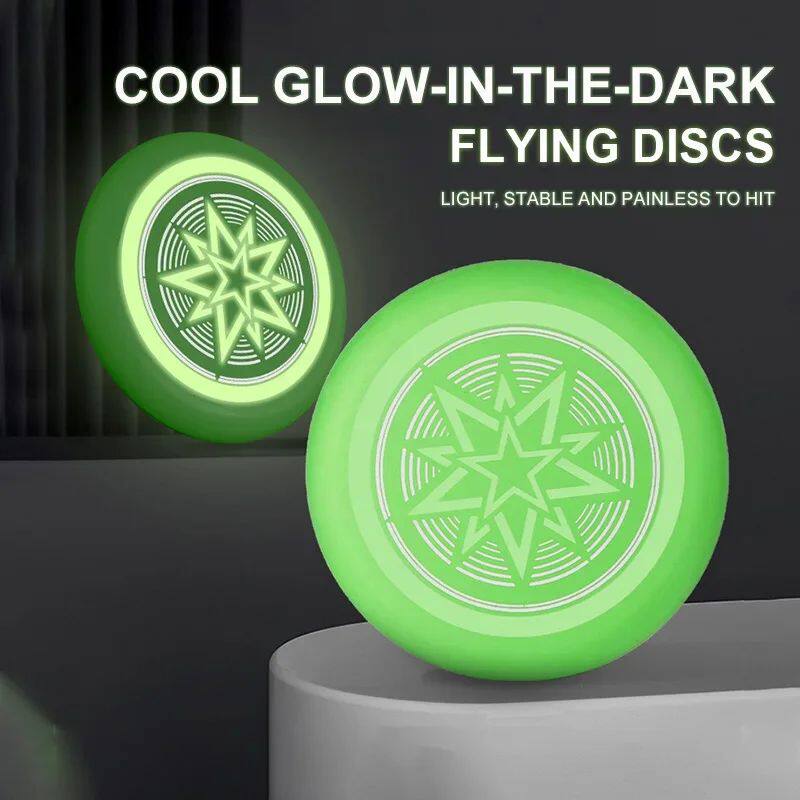 1Pcs Kids Hand Throwing Boomerang Toys Luminous Flying Discs