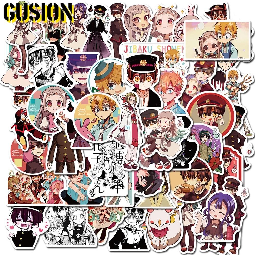 50pcs Cute Toilet-Bound Hanako-kun Anime Stickers Laptop