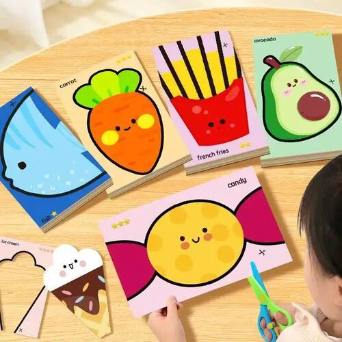 Children's handmade Paper Cuttings children's interesting or