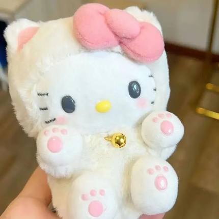 10cm  Hello Kitty Cartoon Plushie Plush Doll Stuffed Schoolb