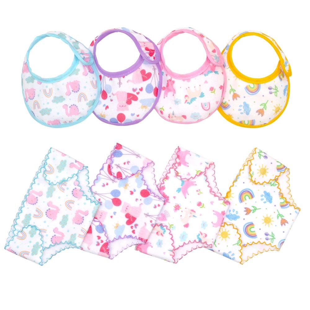 2pcs Doll Diapers Doll Underwear for 14-18 Inch Baby Dolls a