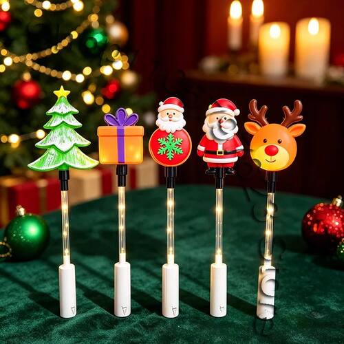 Christmas Handheld Stick Snowman Glowing Stick Children's No