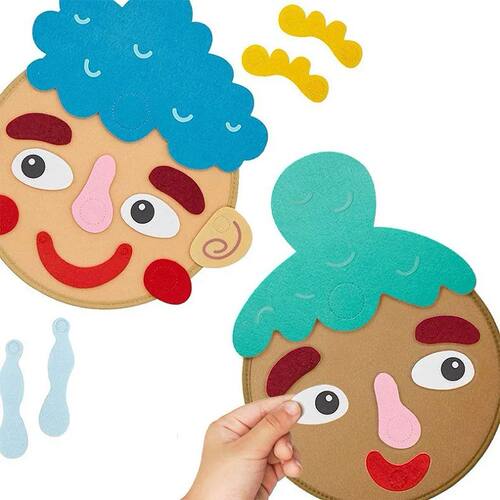 Children's DIY Emotion Stickers – Early Education Emotion E