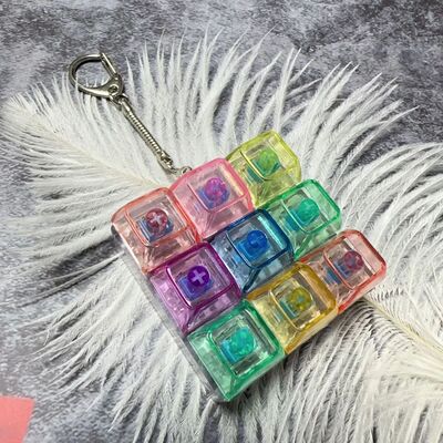 Original Relaxing DIY Keyboard Fidget Keychain Button Keycap