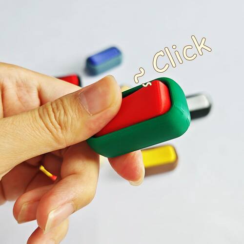 3D Printed Switch Fidget Toy Pop Fidget Toy Click Toy for St