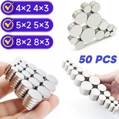 Round Home Decoration Accessories Magnets For Fridge, DIY, B