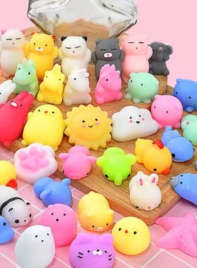 5-50PCS For Kids Party Gift Squishy Toy Cute Animal Antisss