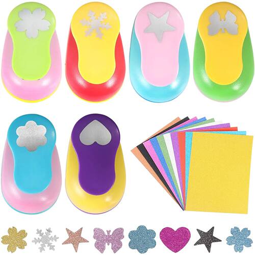 DIY Children Scrapbooking Paper-cut Hole Punch Animal Shape