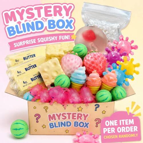 100+ style Novelty Mystery Gift Surprise Blind Box DrPepperr
