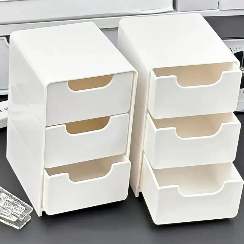 Mini Chic 3-Tier Drawer Organizer for Desk Perfect for Offic