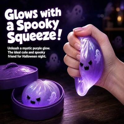 Halloween Ghosts Relieve Stress Money Sparkling Shark Dumpli