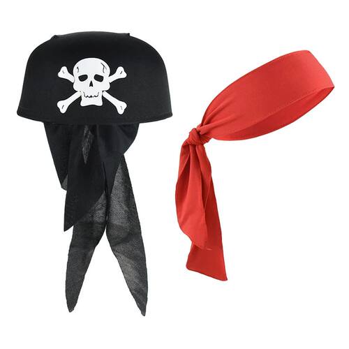 Halloween Pirate Hat Cap Decoration Kids Adult Masquerade Ca