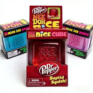 New Schylling Needoh Nice Cube, Sensory Toys, Anti-Stress Bl