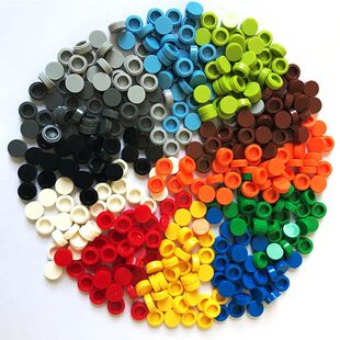 Building Special lot Tile 1x1 1000pcs Brick 98138 Round MOC