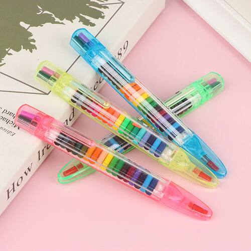 20 Colors/pcs Cute Crayons Oil Pastel Creative Colored Graff