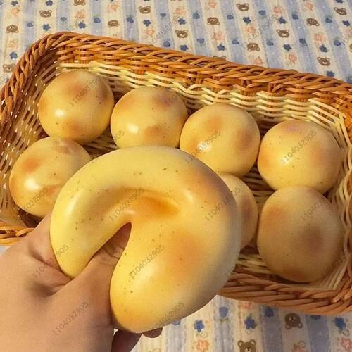 Crunchy Potato Stress Ball Squishy Toy Non-Bounce Squeeze Ba
