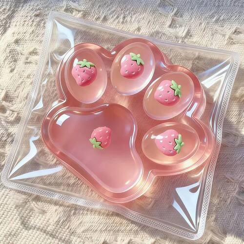 HefengCL Oversized Taba Strawberry Cat Paw Soft Squishy Stre