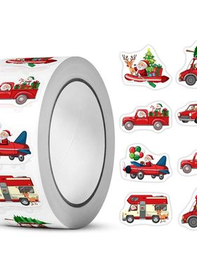 100-500pcs Heterotypic Christmas Themed Santa Claus Transpor