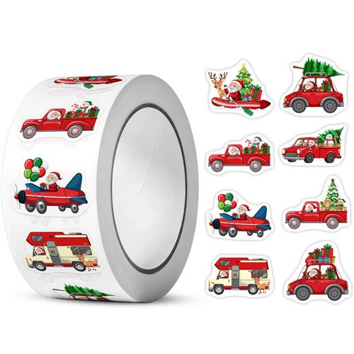 100-500pcs Heterotypic Christmas Themed Santa Claus Transpor