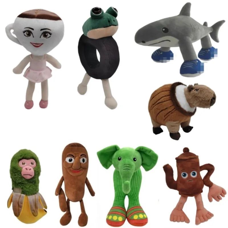 cm Italian Brainrot Tralalero Tralala Plush Doll Anime Stuff