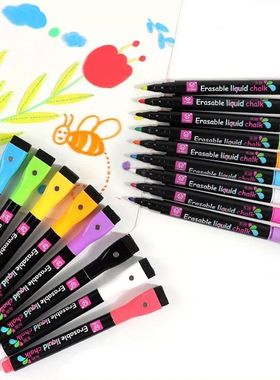 4/8 Color Magnetic Dry Erase Markers Erasable Whiteboard Mar