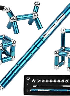 Magnetic Metal Ballpoint Pen Multifunctional Deformable Neut