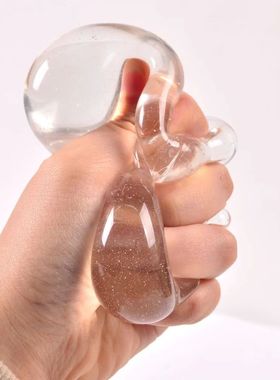 Squishy Transparent Squeeze Ball Sss Relief Toy Sensory Fidg