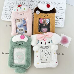 3 Inch Photocards Plush Kpop Holder Kawaii Idol Postcards St