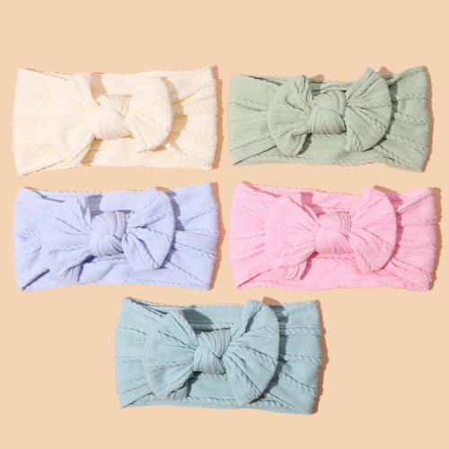 48 Colors Bow Baby Headband for Child Bowknot Newborn Headwe