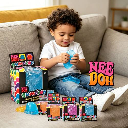 Schylling Mini Candy NeeDoh Gumdrop Brinquedo Sensorial Maci