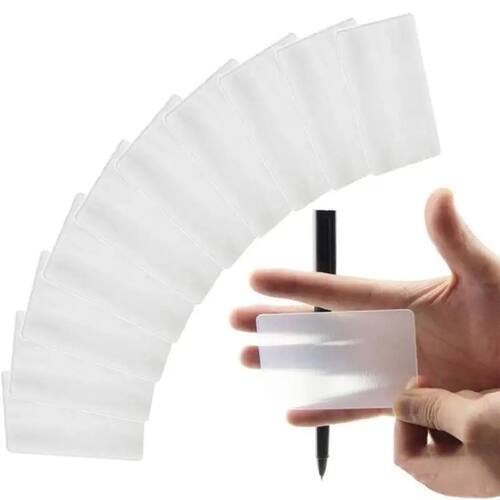 10pcs Magic Props Lubor's Lens Card Close Up Stage Magic Tri