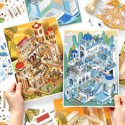 Mr. Paper My Cottage Diorama Stickers Vol.17 - Whimsical Sce