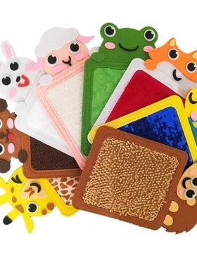 Felt Sensory Mats for Autistic Children Cartoon Animal Cogni
