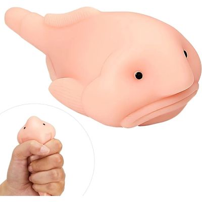 Squishy Blobfish Sss Toy - Ugly Fish Squeeze Sensory Fidget