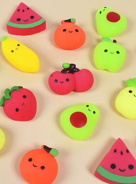 5-50PCS Kawaii Squishies Mochi Fruit Anima Squishy Toys For