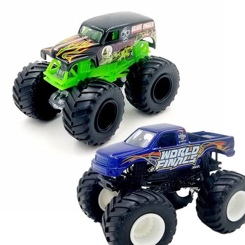 Original MONSTER JAM Vehicle Monster Truck Toy Collector Met