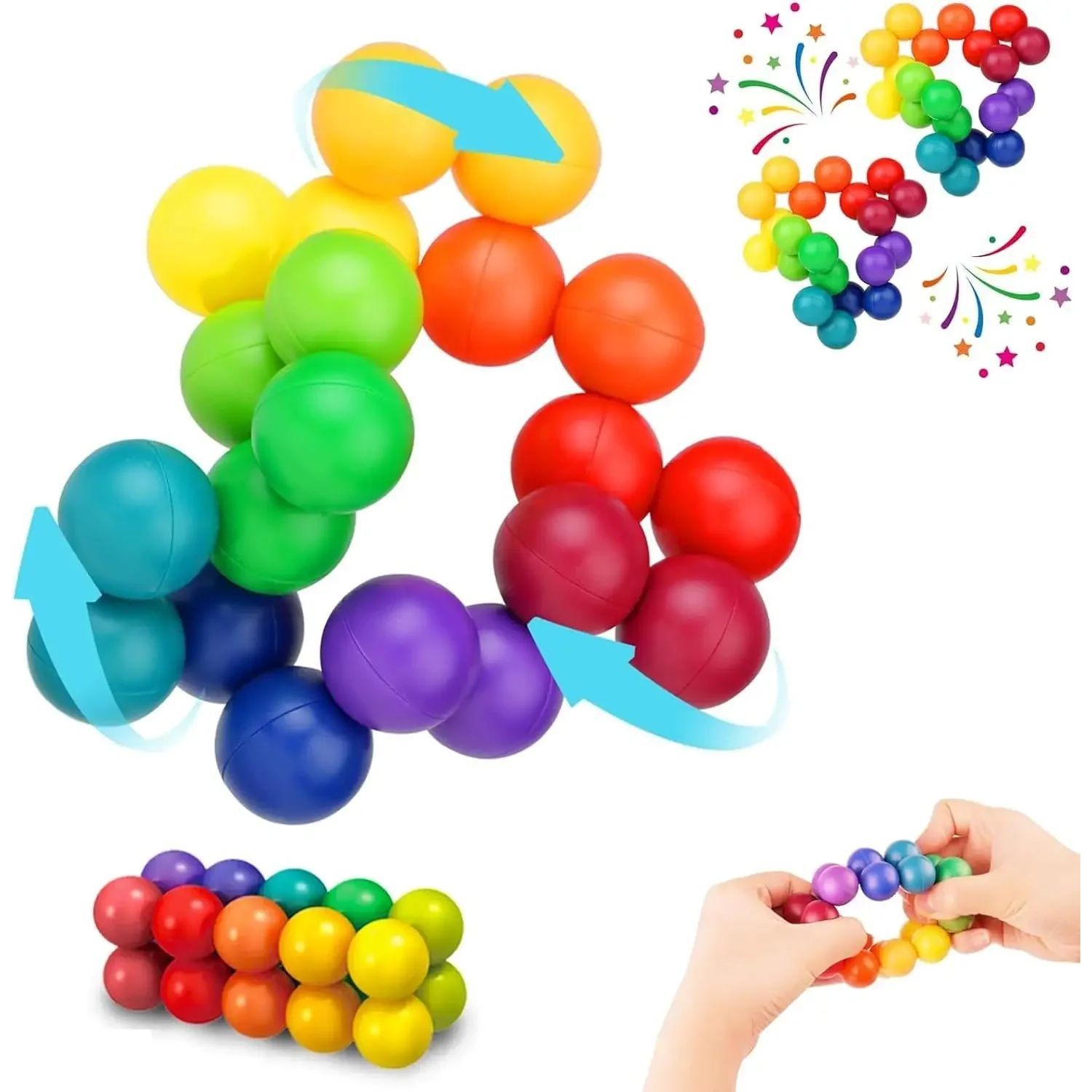 Sensory Fidget Toys Autism Fidget Ball Autistic ADHD Cool De