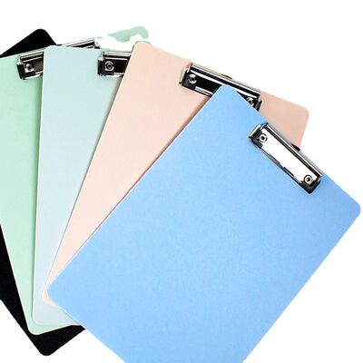 With Low Profile Gold Clip Mini A6 File Folder Document Fold